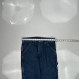 Wrangler Carpenter Pants - 31W 29L Blue Denim