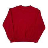 Fila Sweatshirt - XL Red Cotton Blend
