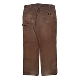 Dickies Carpenter Pants - 37W 30L Brown Cotton