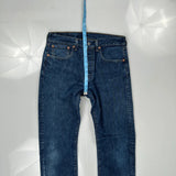 Levis Jeans - 31W 32L Blue Cotton