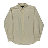 Ralph Lauren Shirt - Large Beige Cotton