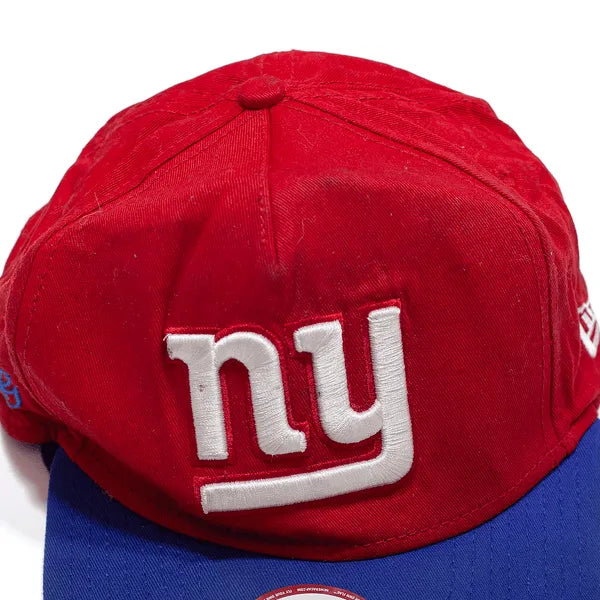 NEW ERA New York Giants NFL S-M Snapback Cap Red USA Adjustable Mens