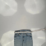 501 Levis Jeans - 28W US 4 Light Wash Denim