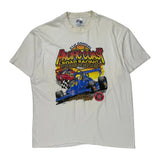 Pacific Coast Road Racing Championship Hanes Single Stitch T-Shirt - XL White Cotton