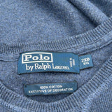 Polo By Ralph Lauren Sweatshirt - 2XL Blue Cotton