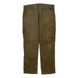 Carhartt Carpenter Trousers - 38W 31L Brown Cotton