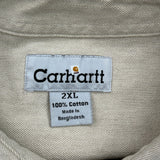 Carhartt Shirt - 2XL Beige Cotton