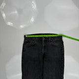 Levis Jeans - 32W 28L Black Denim