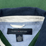 Hilfiger Spellout Tommy Hilfiger Spellout Rugby Shirt - Medium Green Cotton
