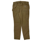 Carhartt Double Knee Carpenter Pants - 31W 29L Khaki Cotton