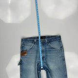 Wrangler Carpenter Jeans - 33W 32L Blue Cotton