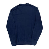Lacoste Sweater - Large Blue Cotton