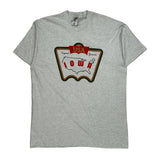 Iowa Fruit Of The Loom Single Stitch T-Shirt - XL Gray Cotton