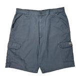 Wrangler Cargo Shorts - 34W 10L Gray Cotton