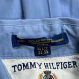 Tommy Hilfiger Shirt - Large Blue Cotton