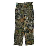 Youth Explorer Cargo Pant Mossy Oak Camo Cargo Trousers - 28W 25L Camo Cotton Blend