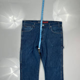 Dickies Carpenter Jeans - 36W 31L Blue Cotton