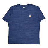 Carhartt T-Shirt - XL Blue Cotton