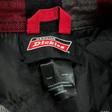 Dickies Checked Overshirt - 2XL Black Cotton