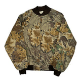 West Ark Camo Bomber Jacket - Large Multicoloured Cotton