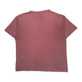 Nike Graphic T-Shirt - Large Pink Cotton