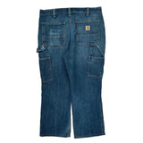 Carhartt Carpenter Jeans - 34W 30L Blue Denim