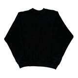90S Blank Unbranded Sweatshirt - XL Black Cotton