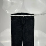 501 Levis Jeans - 34W 30L Black Cotton