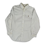 Ralph Lauren Shirt - Large White Cotton