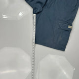 Wrangler Cargo Shorts - 33W 10L Blue Cotton