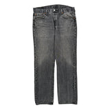 501 Levis Jeans - 36W 30L Grey Cotton