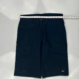 Dickies Shorts - 36W 15L Navy Cotton