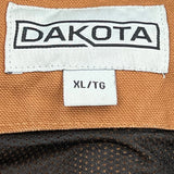 Dakota Jacket - XL Brown Cotton