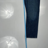 501 Levis Jeans - 40W 32L Blue Cotton
