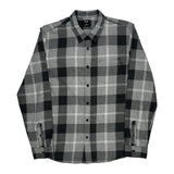 Oakley Checked Flannel Shirt - XL Gray Cotton