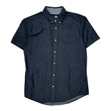 Tommy Hilfiger Short Sleeve Shirt - XL Blue Cotton