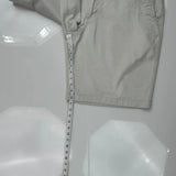 Timberland Chino Shorts - 36W 10L Gray Cotton