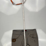 Wrangler Cargo Pants - 34W 30L Gray Cotton Blend