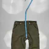 Carhartt Carpenter Trousers - 35W 32L Green Cotton