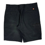 Dickies Shorts - 38W 11L Black Cotton Blend