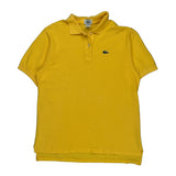 Lacoste Polo Shirt - Large Yellow Cotton