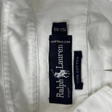 Ralph Lauren Shirt - Medium White Cotton