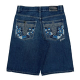 The Collection Fubu Denim Shorts - 33W 13L Blue Denim