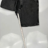 Wrangler Denim Shorts - 34W 8L Black Denim