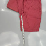 Polo By Ralph Lauren Chino Shorts - 32W 10L Red Cotton