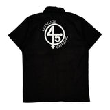 Latitude 45 Catering Dickies Short Sleeve Shirt - Small Black Cotton