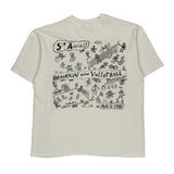 Volleyball Tournament Unbranded Graphic T-Shirt - Large Multicoloured Cotton