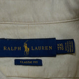 Ralph Lauren Shirt - 2XL Beige Cotton