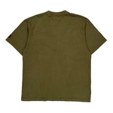 Dickies T-Shirt - Large Green Cotton