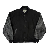 Unbranded Varsity Jacket - XL Black Leather